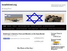 Tablet Screenshot of israelstreet.org